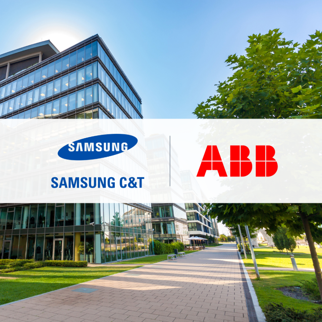 Samsung C&T and ABB partner to expand global smart building capabilities