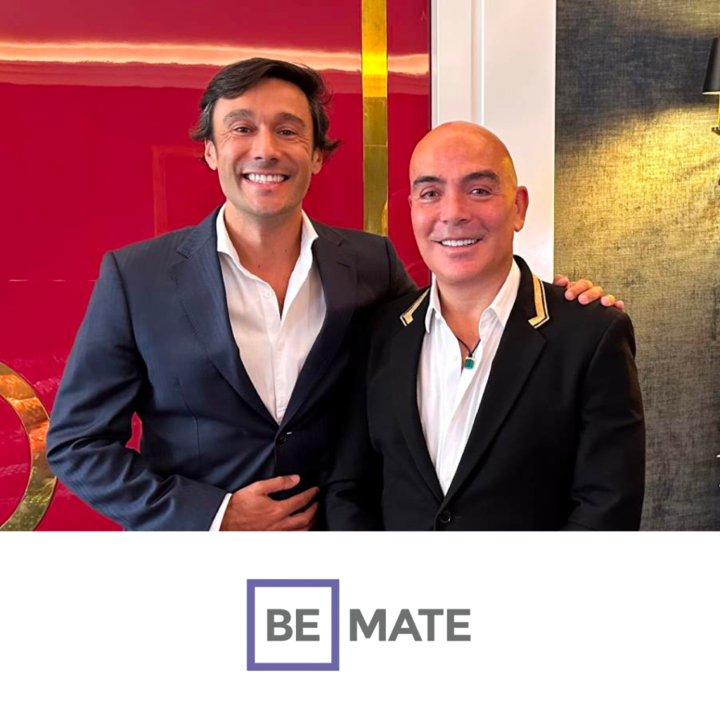 Cristian Flórez y Kike Sarasola founder at be mate spain