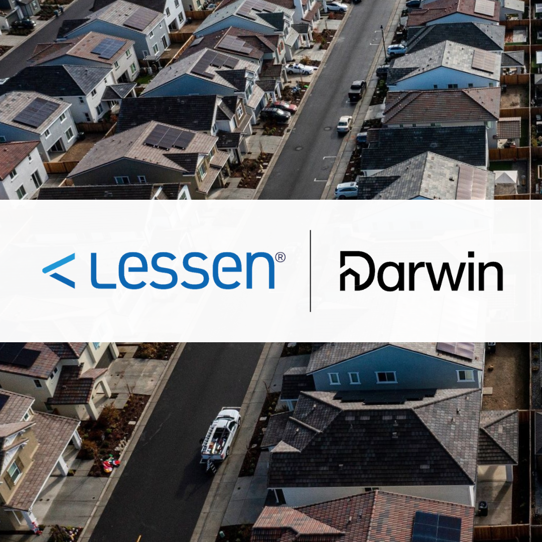 Fifth Wallbacked Lessen and Darwin Homes Announce TechEnabled Partnership