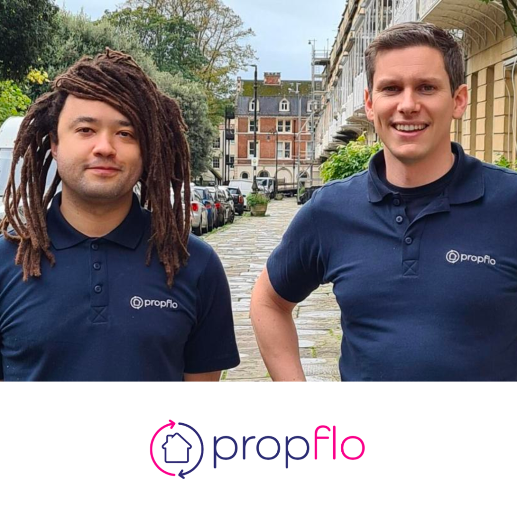 Luke Loveridge and Daniel Moyo, founders at propflo