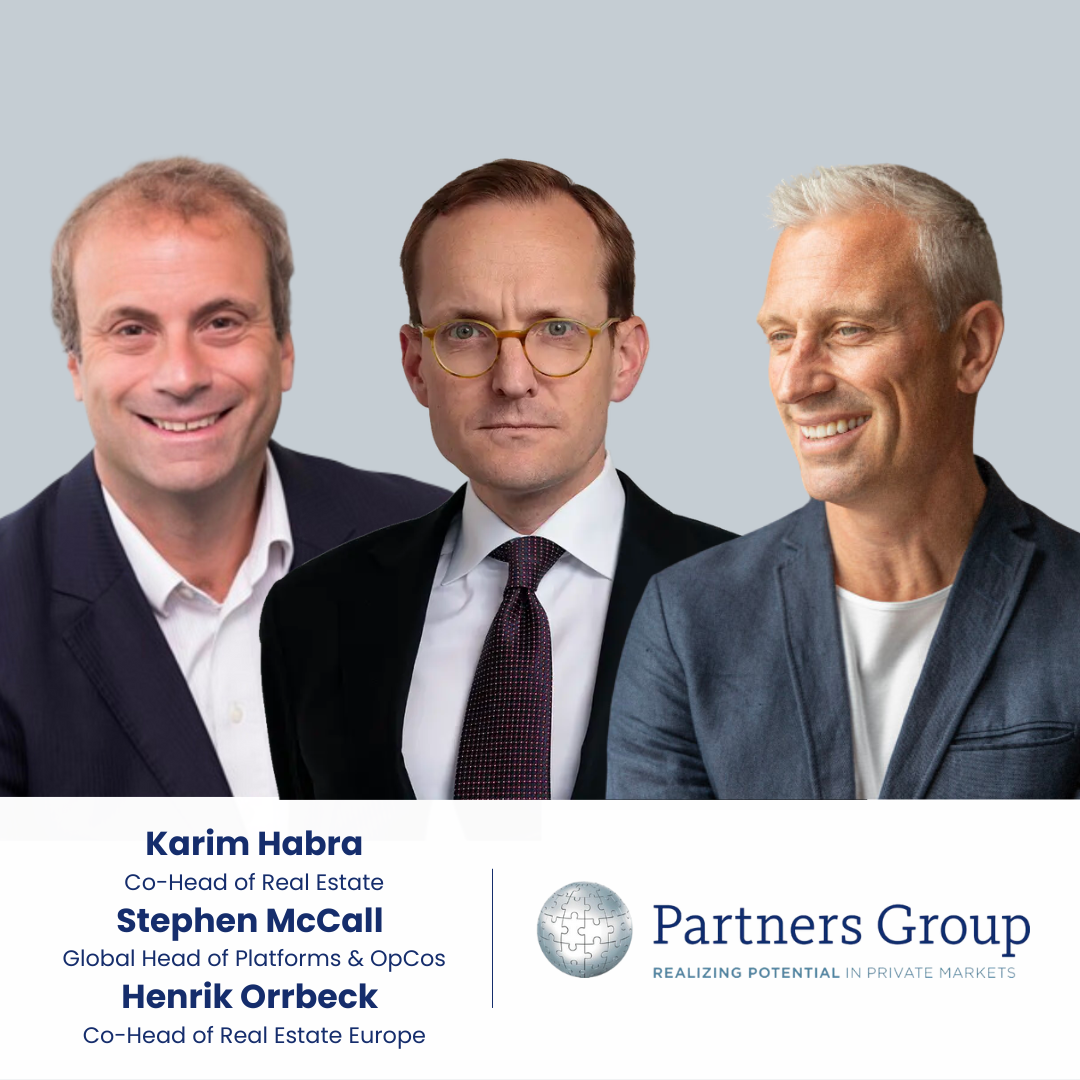 Partners Group Appoints 3 New Real Estate Leaders