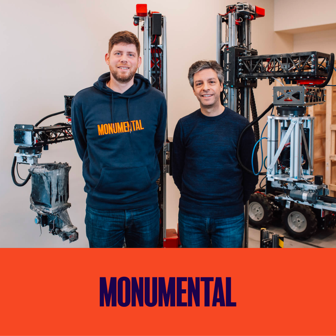 Salar al Khafaji and Sebastiaan Visser, founders of Monumental