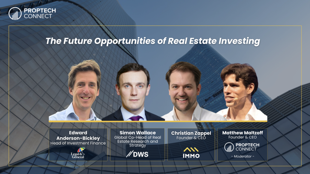 PropTech Connect Webinar: The Future Opportunities Of Real Estate Investing​