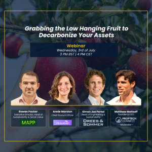 PropTech Connect Webinar: Grabbing the Low Hanging Fruit to Decarbonize your Assets