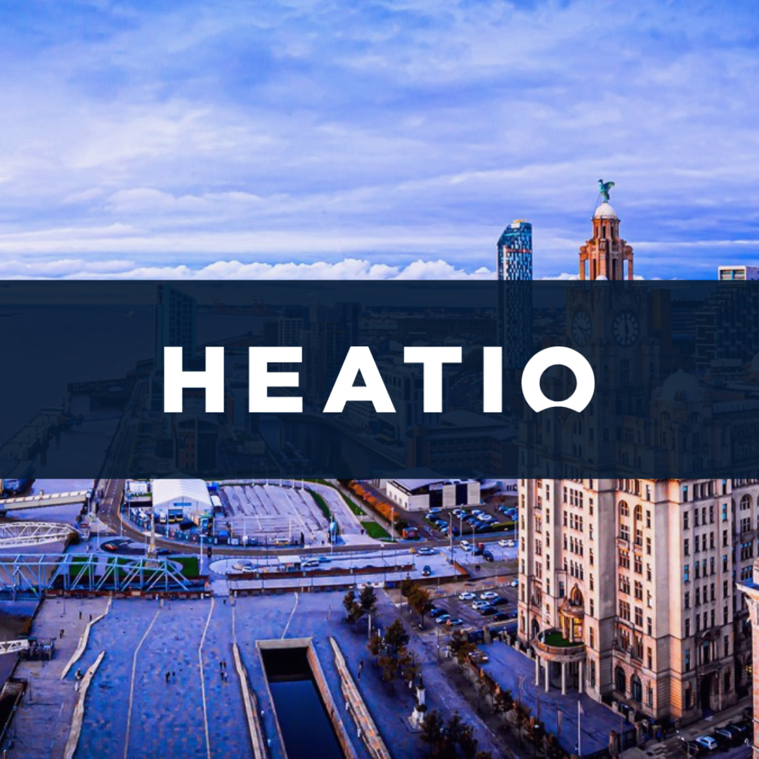 Liverpool real estate, with the Heatio logo overlaid, following their $2M raise
