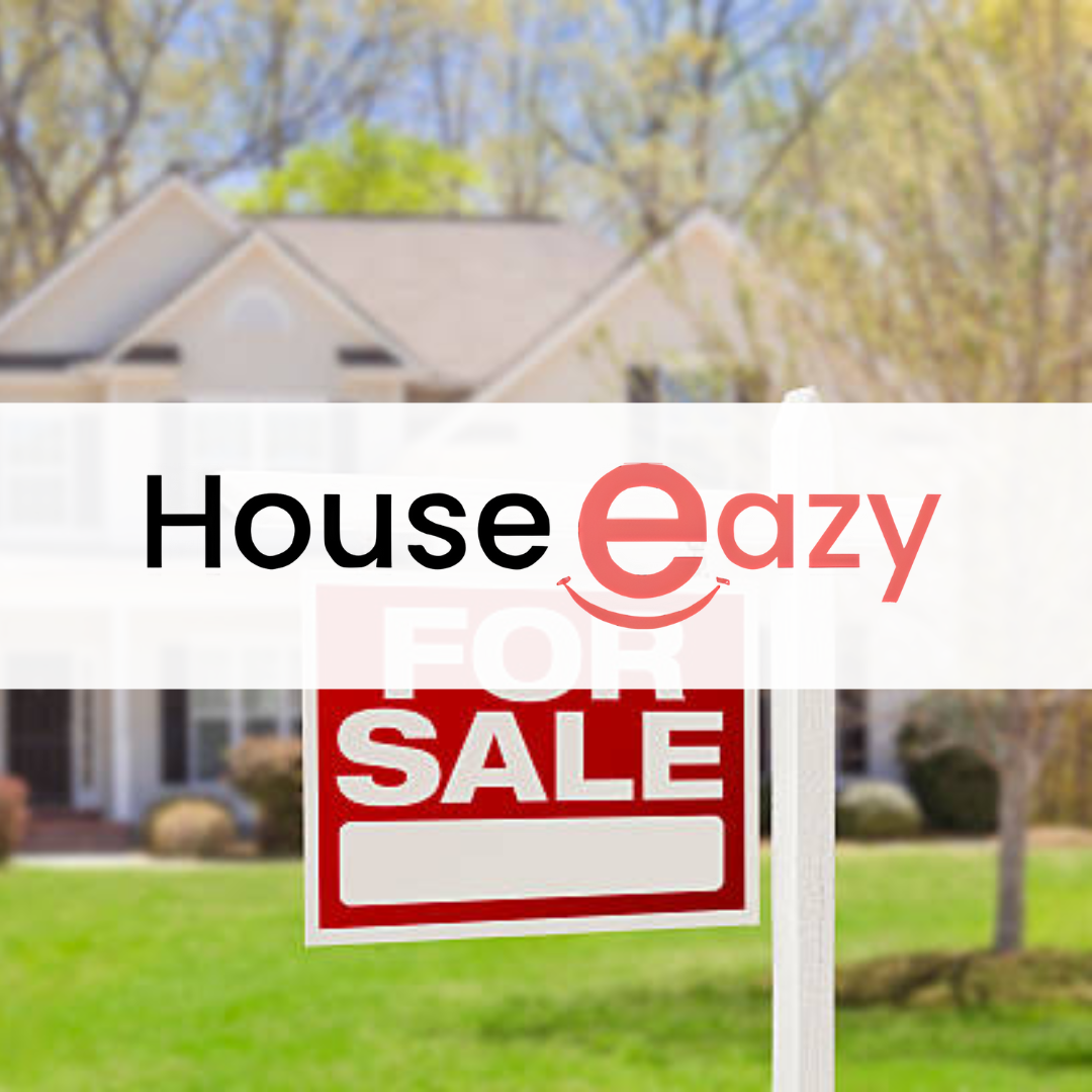 Home resale, with the HouseEazy logo overlaid, following their M raise