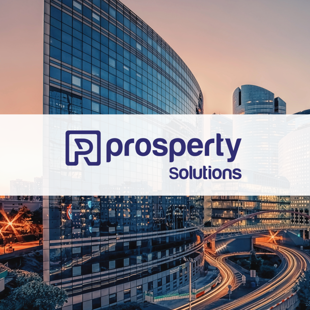 Leading European RE (Real Estate), with the Prosperty Solutions logo overlaid