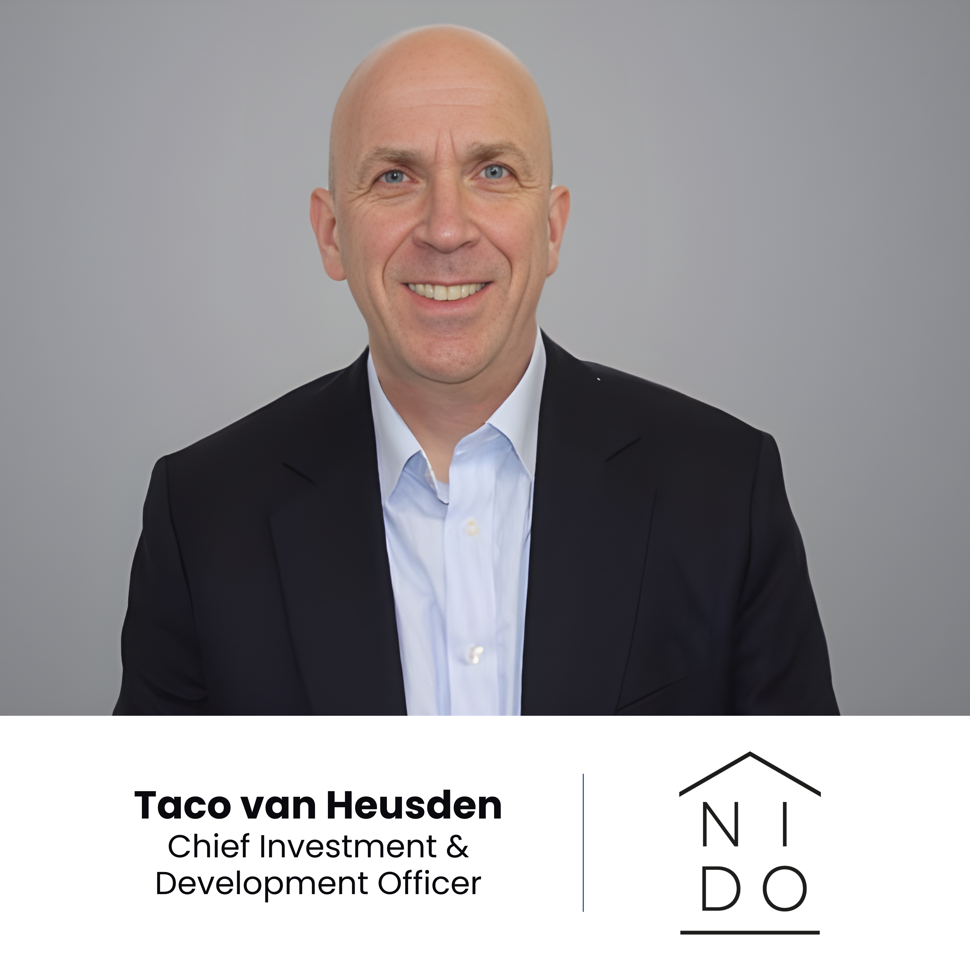 Taco van Heusden Nido Living Chief Investment and Development Officer