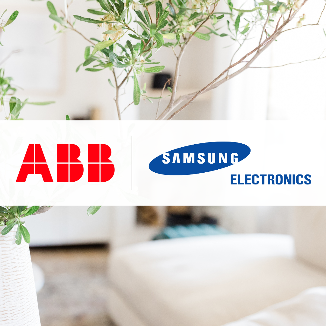 ABB and Samsung Electronics Partner to Enhance User Experience in Energy Management