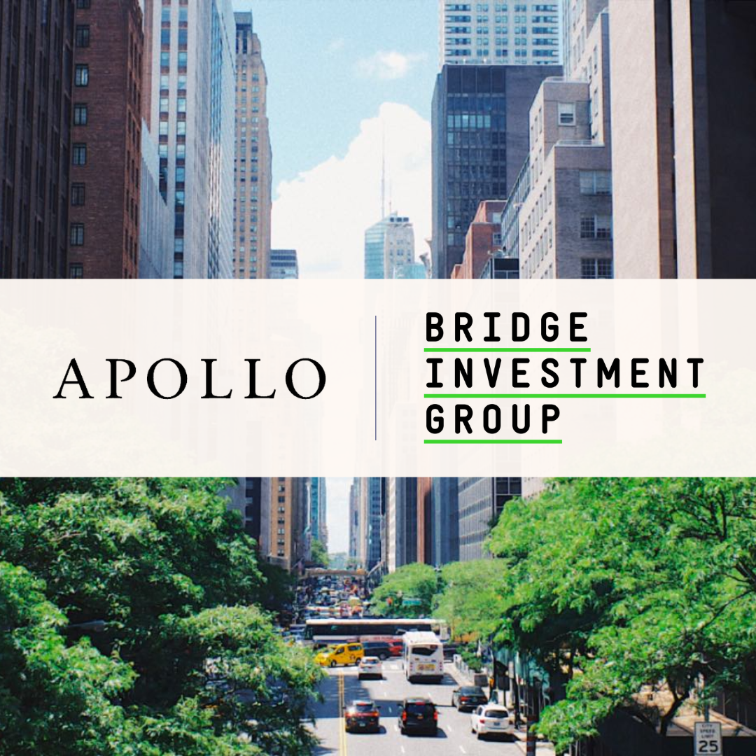 Apollo to acquire Bridge Investment Group to expand in Real Estate