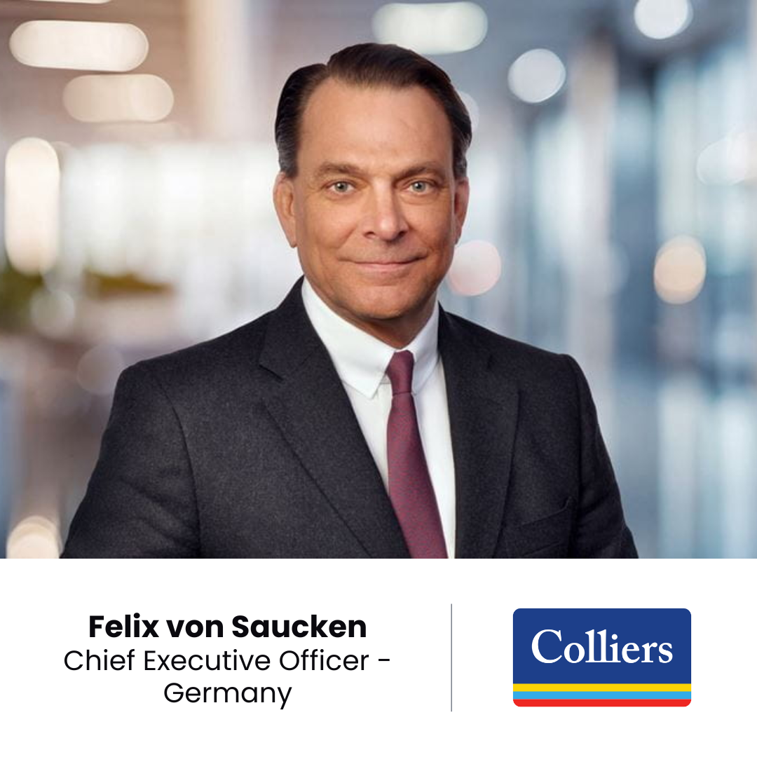 Colliers Germany appoints new CEO, Felix von Saucken