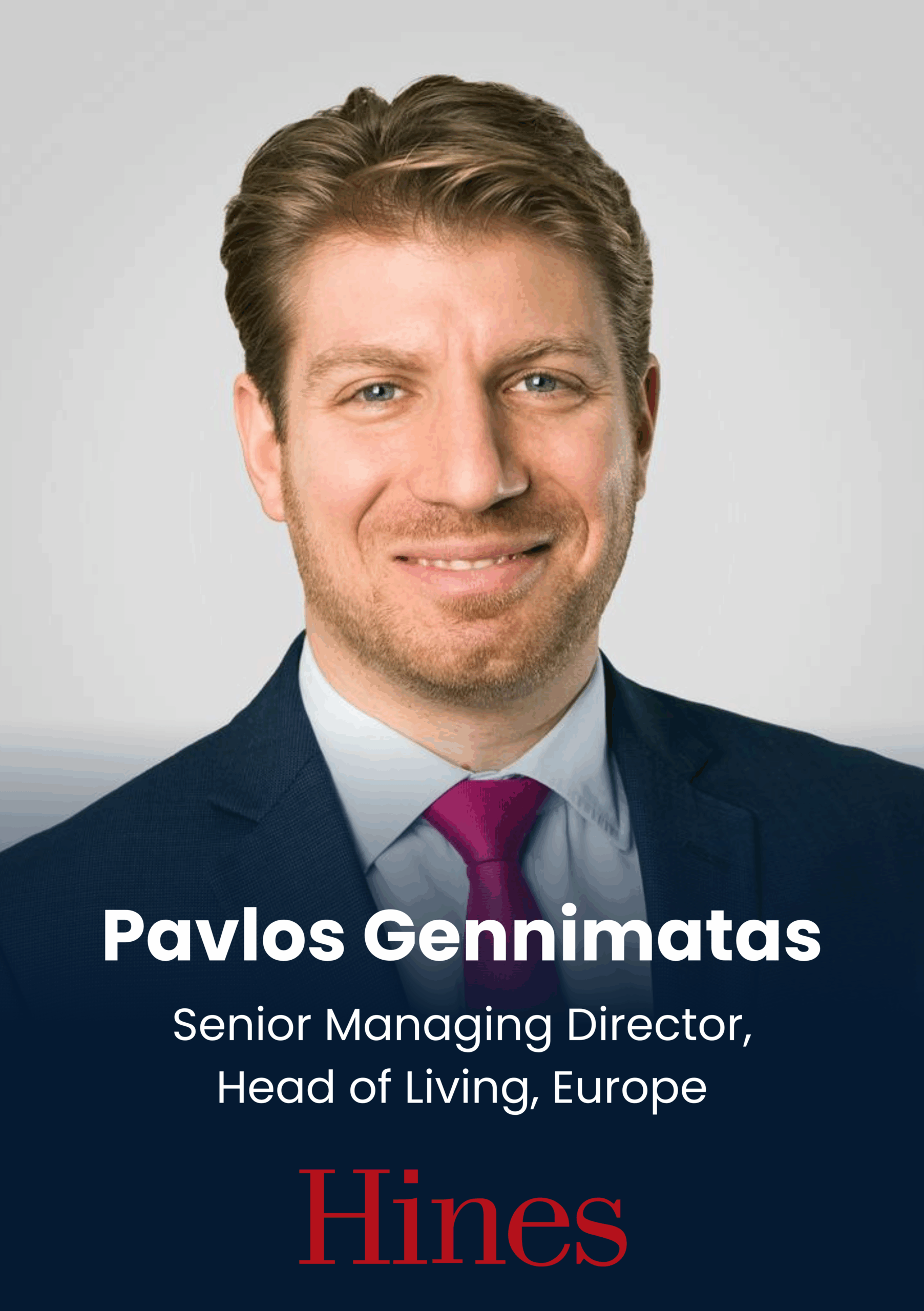 Pavlos Gennimatas, Senior Managing Director, Europe, Hines