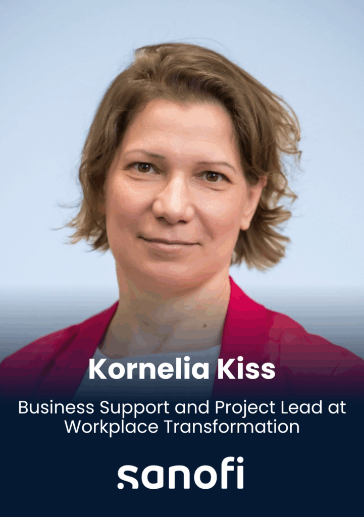 Kornelia Kiss, Business Support and Projects Lead, Sanofi