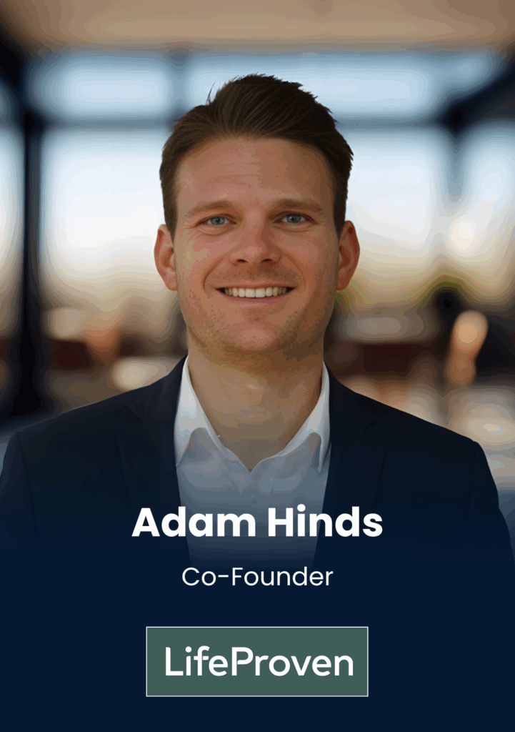 Adam Hinds, Co-Founder, LifeProven ESG Property Company