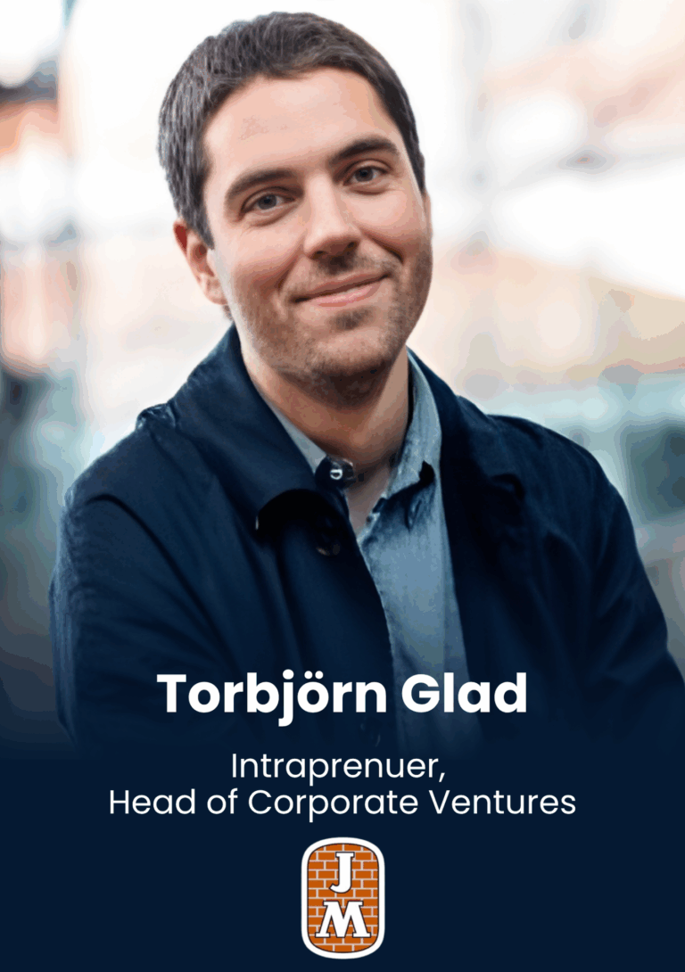 Torbjörn Glad, Torbjorn Glad, Intrapreneur & Corporate Ventures, JM