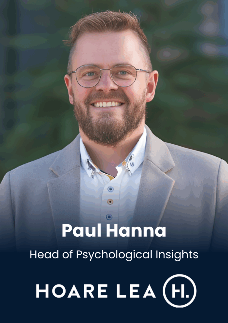 Paul Hanna, Head of Psychological Insights, Hoare Lea