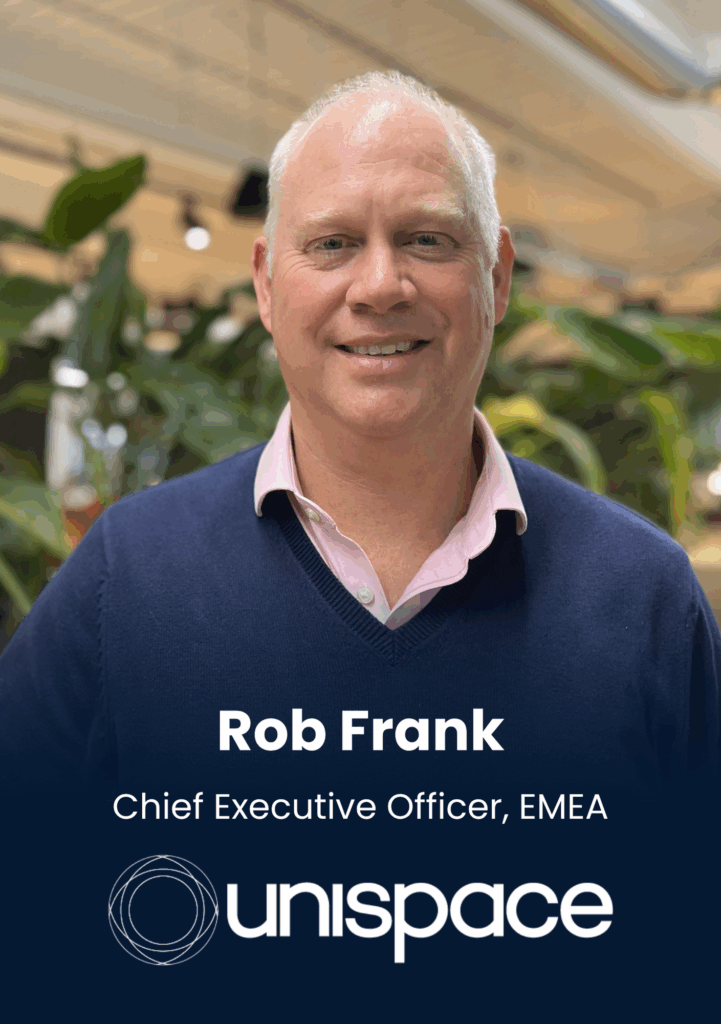 Rob Frank, Chief Executive Officer, EMEA, Unispace
