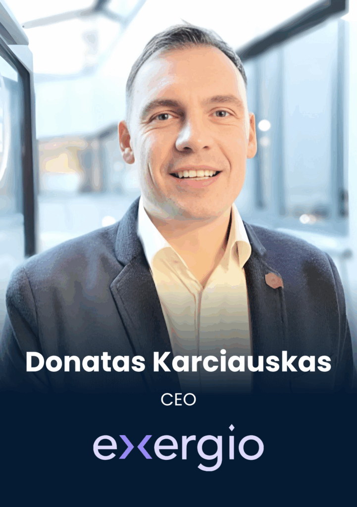 Donatas Karciauskas, CEO, Exergio