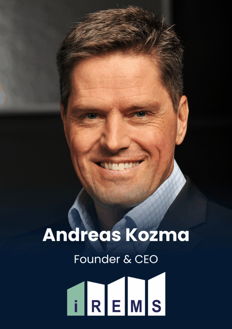 Andreas Kozma, Founder & CEO, iREMS International AG