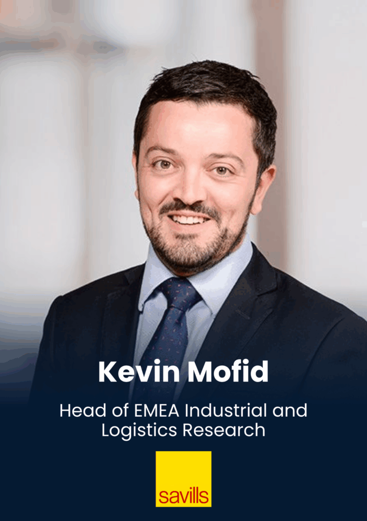 Kevin Mofid, Head of EMEA Industrial and Logistics Research, Savills