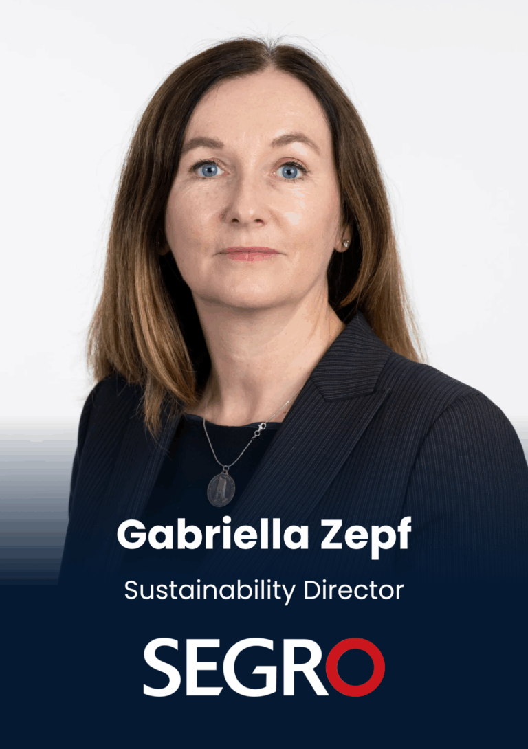 Gabriella Zepf, Sustainability Director, SEGRO