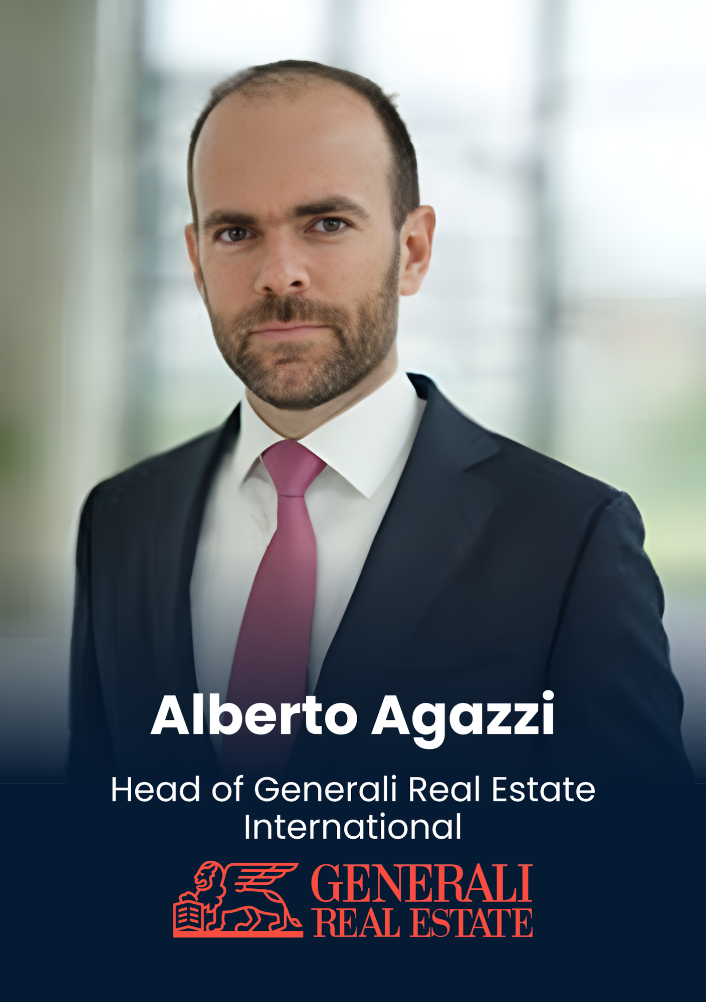 Alberto Agazzi, Head of Generali Real Estate International, Generali Real Estate