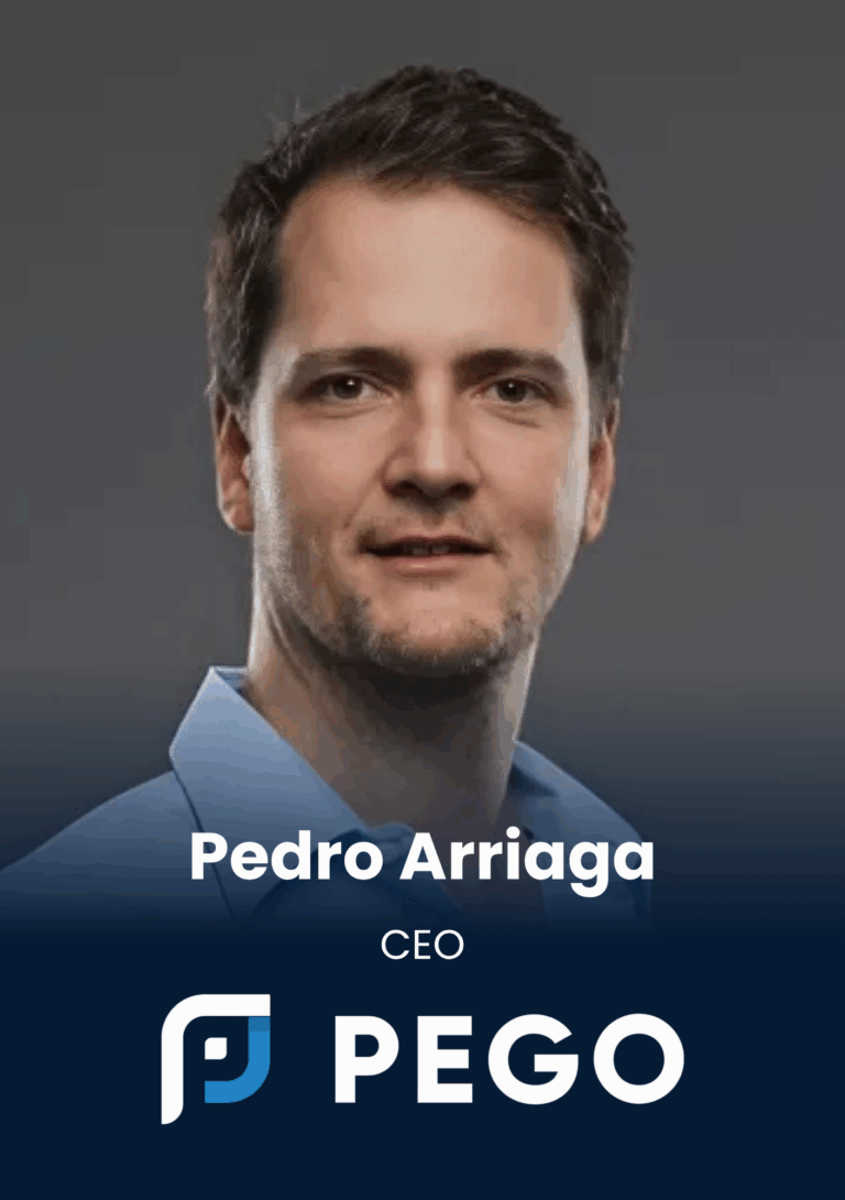 Pedro Arriaga, CEO, PEGO