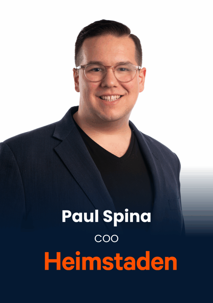 Paul Spina, COO, Heimstaden Group