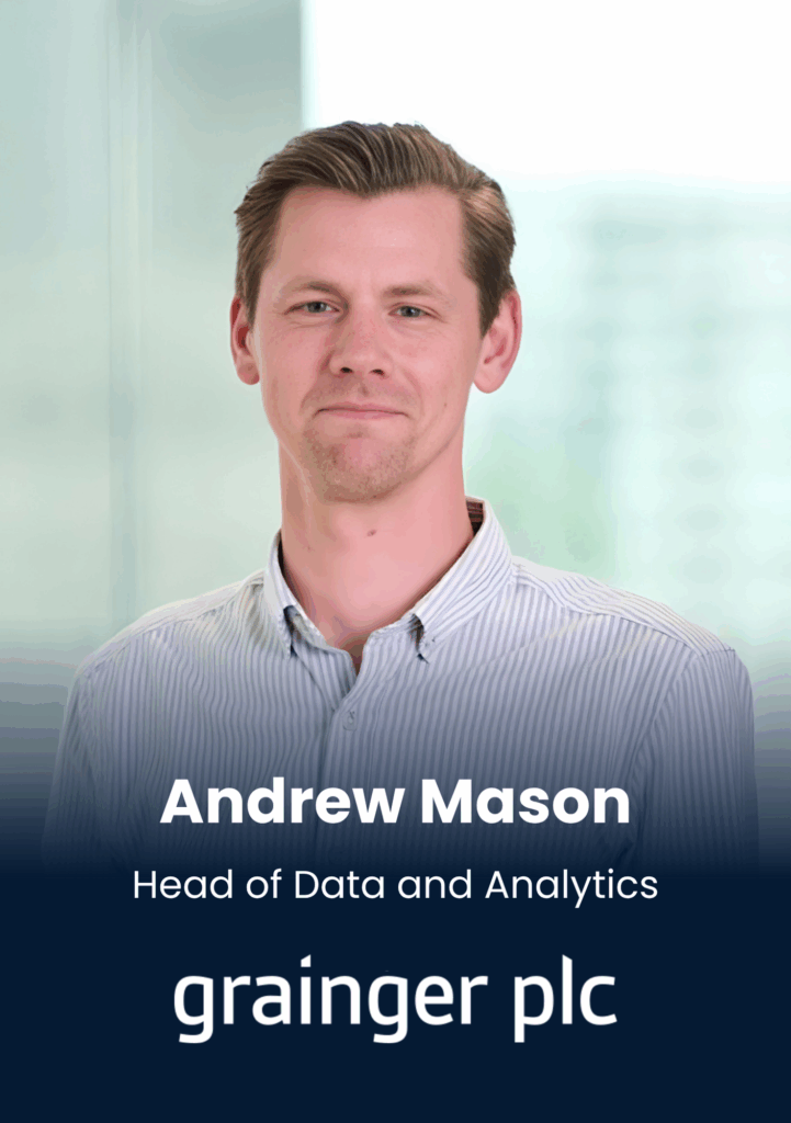 Andrew Mason, Head of Data and Analytics, Grainger plc