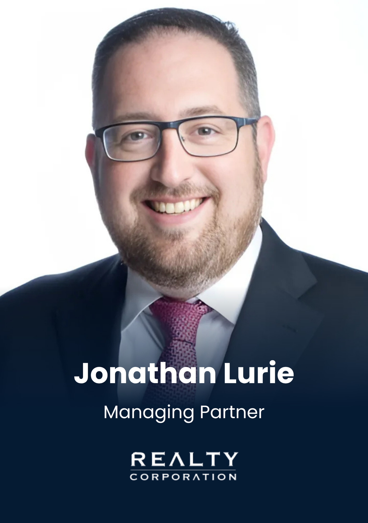 Jonathan Lurie, Managing Partner, CIO, Founder, Realty Corporation Ltd