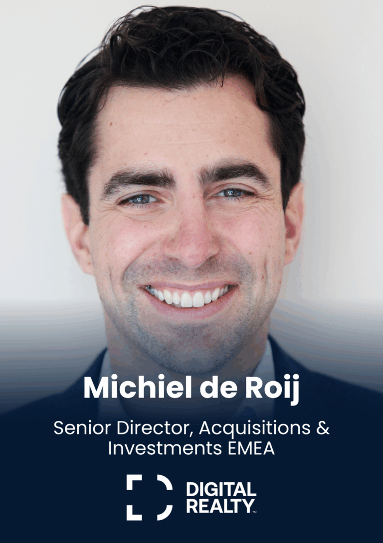 Michiel de Roij, Senior Director, Acquisitions & Investments EMEA, Digital Realty