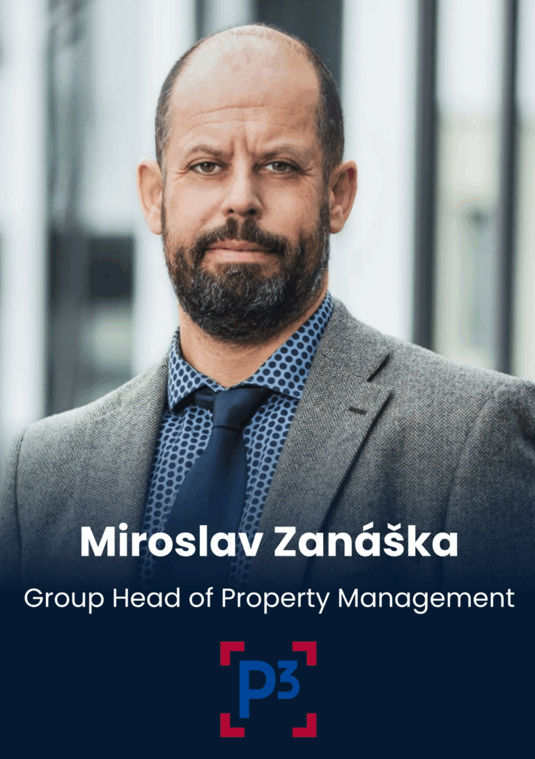Miroslav Zanáška, Group Head of Property Management, P3 Logistics Parks