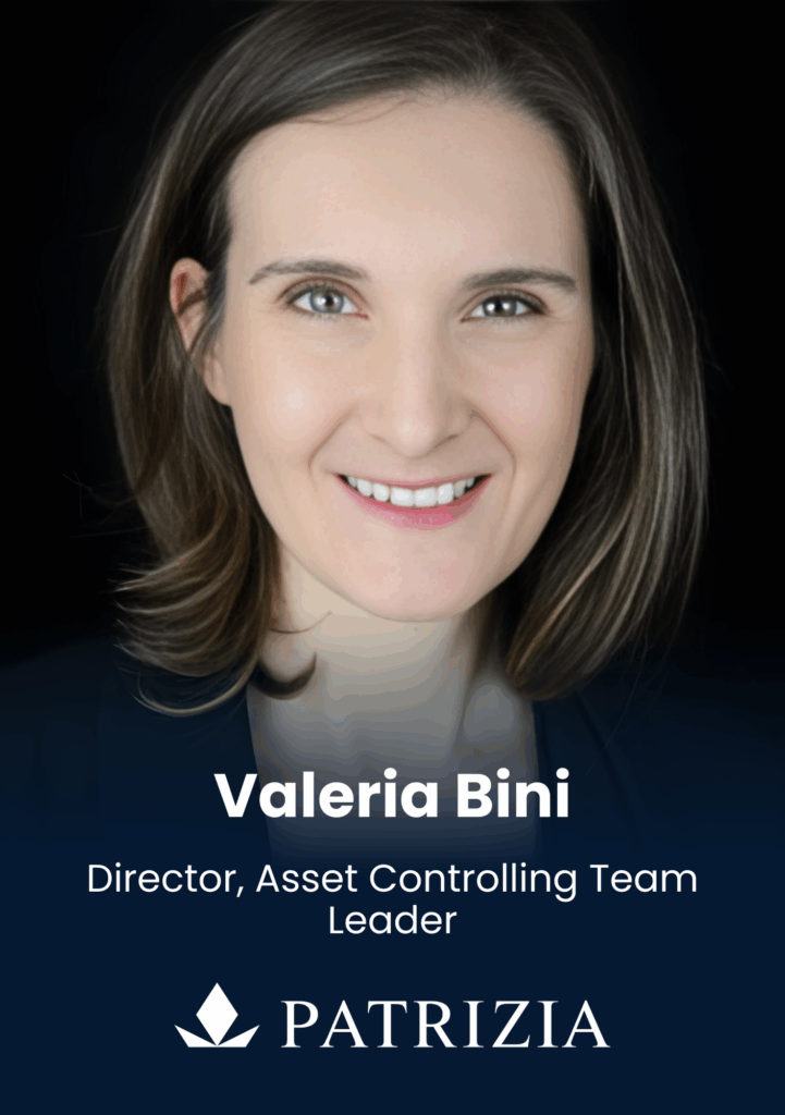 Valeria Bini, Director, Asset Controlling Team Leader, PATRIZIA SE