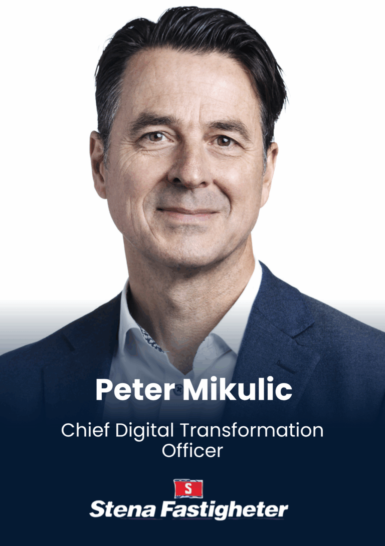 Peter Mikulic, Chief Digital Transformation Officer, Stena Fastigheter