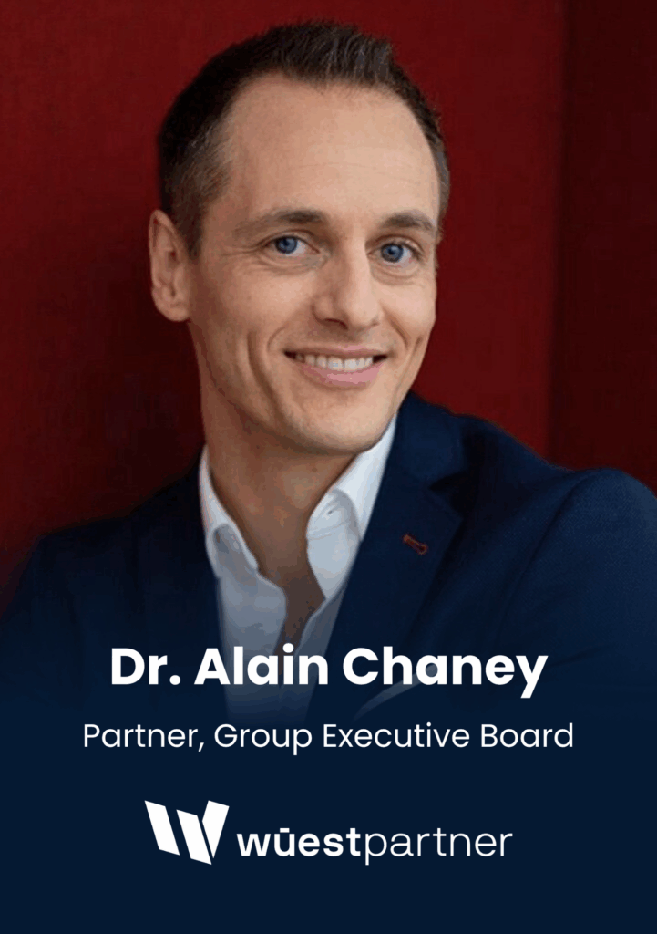 Dr. Alain Chaney, Partner, Group Executive Board, Wüest Partner