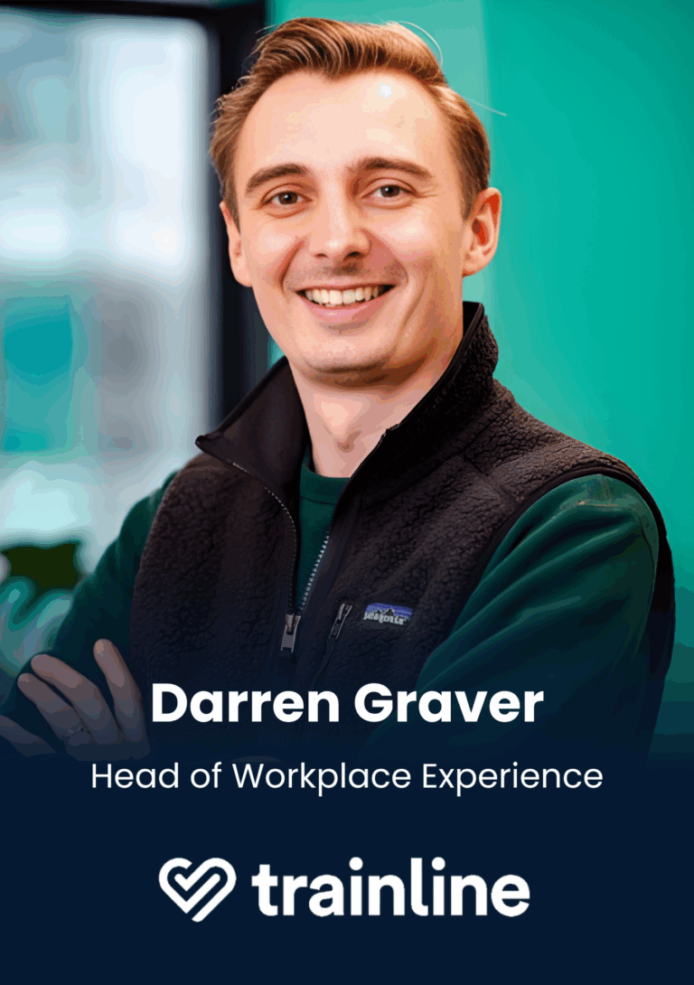 Darren Graver, Head of Workplace Experience, Trainline