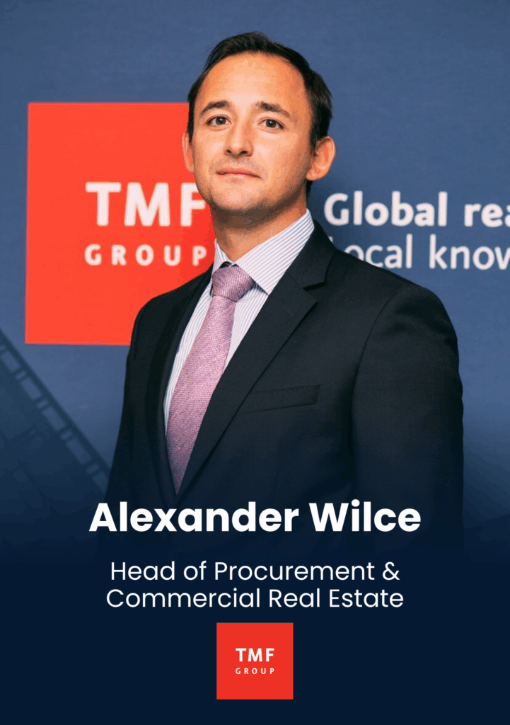 Alexander Wilce, Head of Procurement & Corporate Real Estate, TMF Group