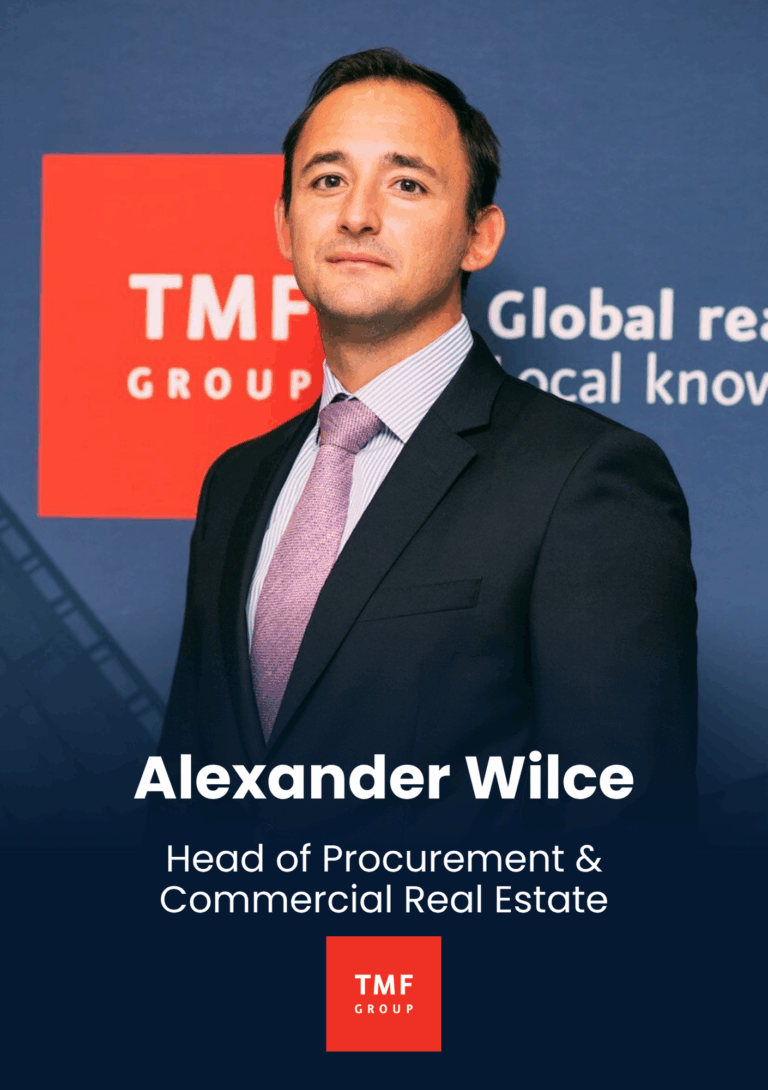 Alexander Wilce, Head of Procurement & Corporate Real Estate, TMF Group