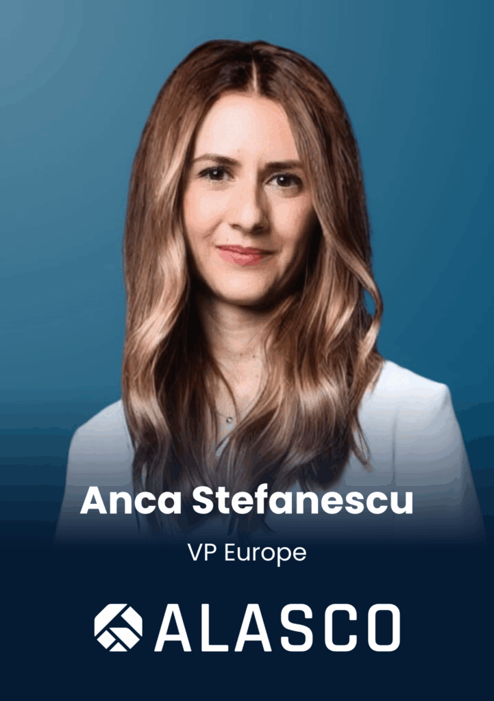 Anca Stefanescu, VP Europe, Alasco