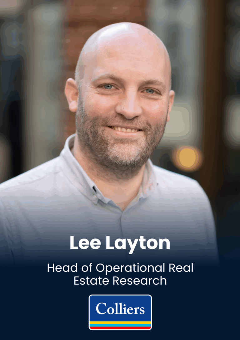 Lee Layton, Head of Operational Real Estate Research, Colliers