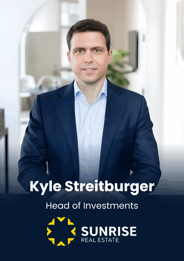 Kyle Streitburger, Head of Investments, Sunrise Real Estate