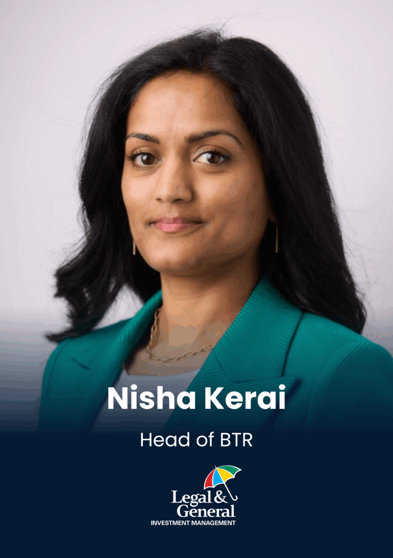 Nisha Kerai, Head of BTR, LGIM