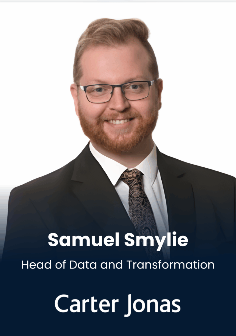 Samuel Smylie, Head of Data and Transformation , Carter Jonas