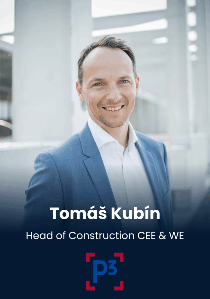 Tomáš Kubín, Head of Construction CEE & WE, P3 Logistics Park