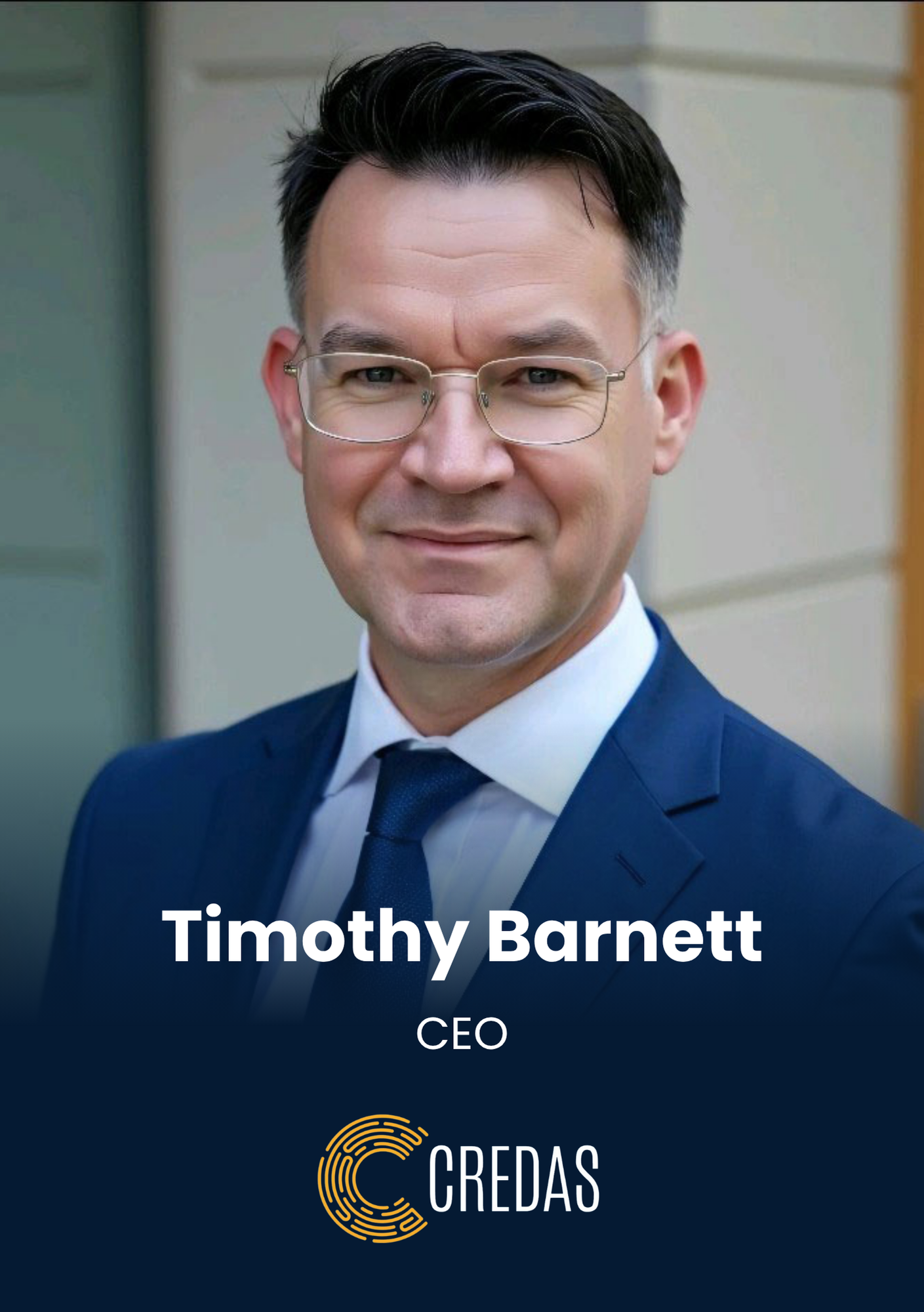 Timothy Barnett, CEO, CREDAS