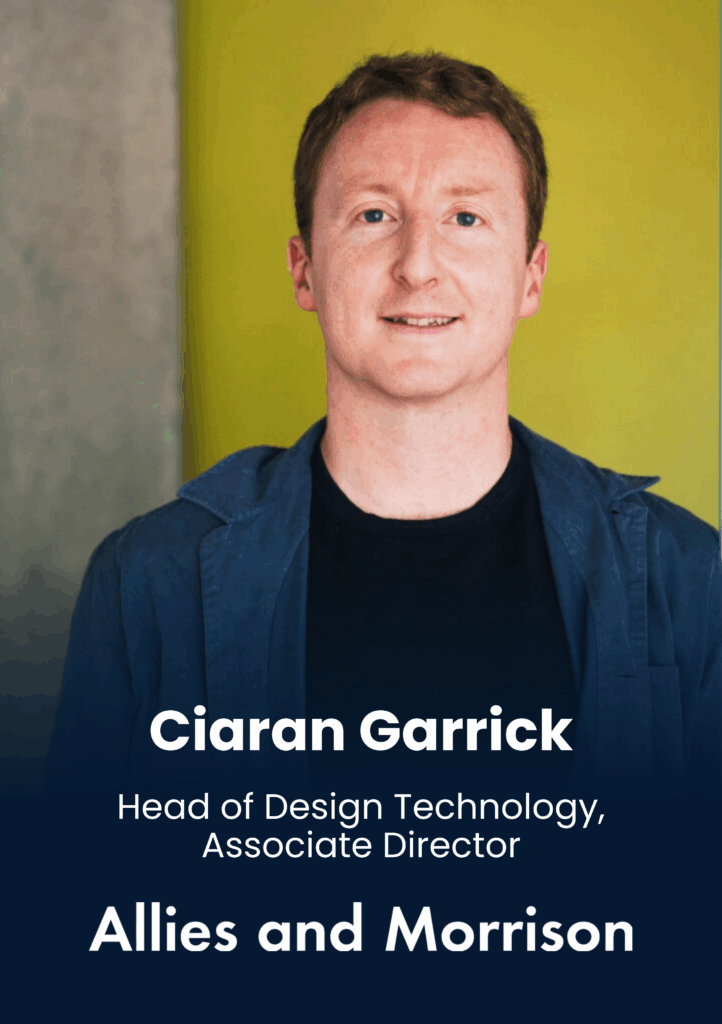 Ciaran Garrick, Head of Design Technology, Associate Director, Allies and Morrison