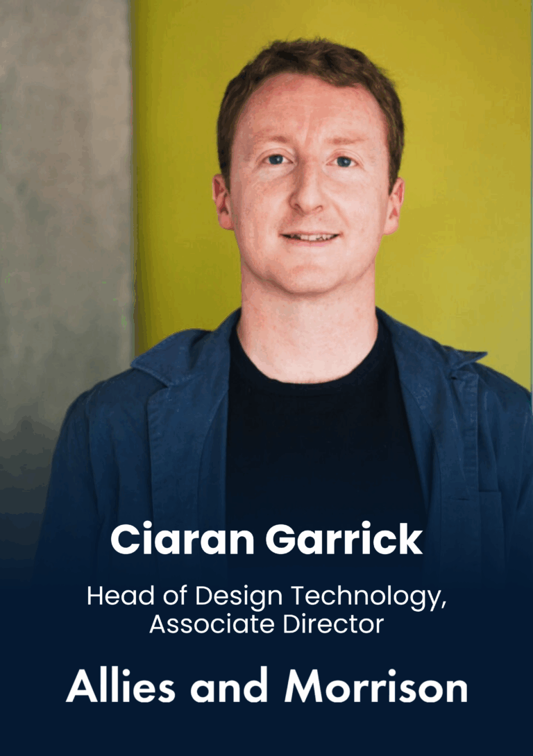 Ciaran Garrick, Head of Design Technology, Associate Director, Allies and Morrison