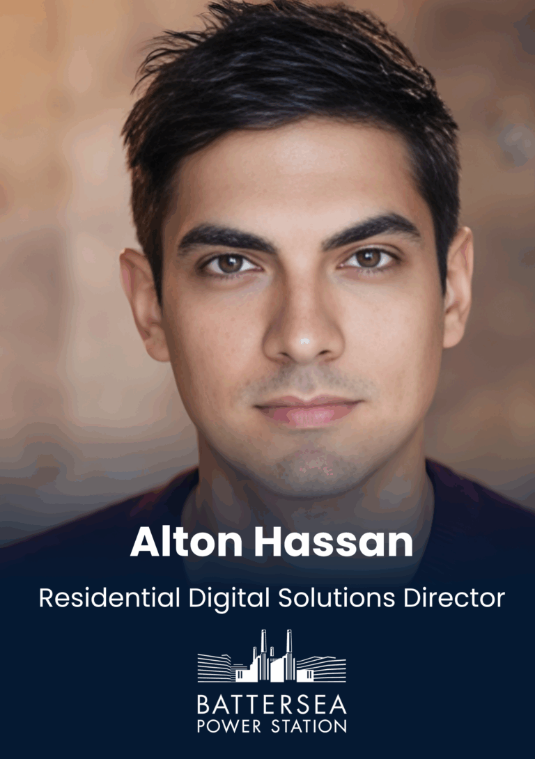 Alton Hassan, Residential Digital Solutions Director, Battersea Power Station