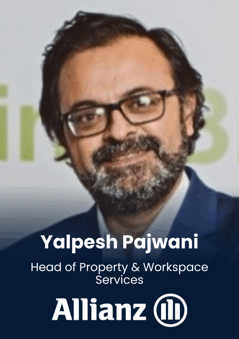 Yalpesh Pajwani, Head of Property & Workspace Services, Allianz