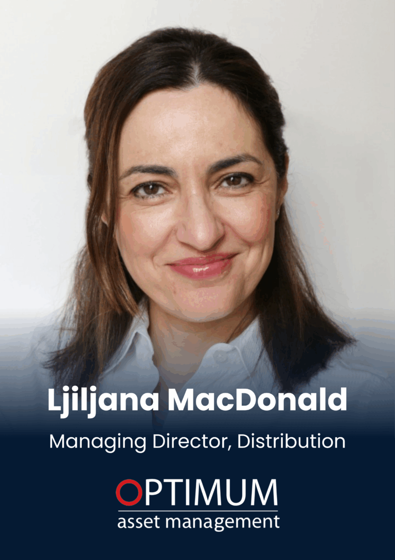 Ljiljana MacDonald, Managing Director, Distribution , Optimum Asset Management S.A.